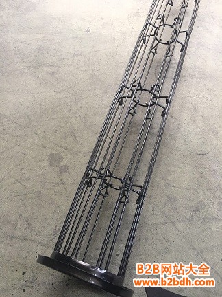 褶皱式除尘骨架