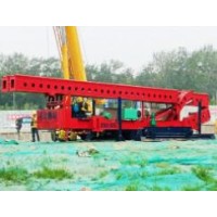 山东履带螺旋钻机~鼎峰工程机械生产折叠式长螺旋钻机