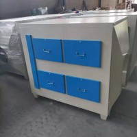 废气处理净化设备活性炭  环保箱吸附箱  二级 工业 烤漆房漆雾过滤器