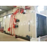 重庆辊道抛丸机定做|兴泊铸造机械制造通过式辊道抛丸机