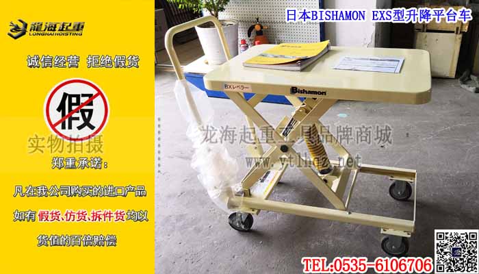日本BISHAMON EXS型升降平台车单条大图