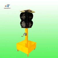 满屏＋左转交通信号灯 太阳能左转信号灯支持定制