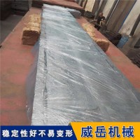试验铁地板基础底座铸铁平台承载能力强2米乘4米