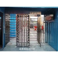 成都全高十字转闸机人行通闸上门安装维修13032826899