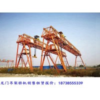 江西南昌40吨100吨龙门吊出租实际案例