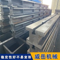 铸铁地轨荷载量大 铸铁地梁承载能力强1米乘3米 地槽铁源头工厂