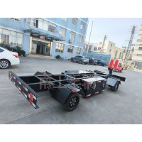 10吨电动平板拖车 自走式工具拖车