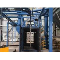 贵州通过式悬挂抛丸机~泊头兴泊铸造生产悬链通过式抛丸机