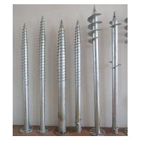 上海螺旋钢桩制造厂家|黄骅益永五金公司订做螺旋地桩