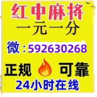 谁有广东一元一分红中麻将群谁有