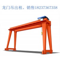 介绍如何检查双梁龙门吊的限位器是否正常？