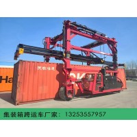 山东烟台45吨集装箱跨越车厂家作业前准备