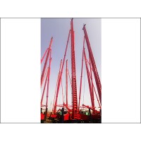 湖南折叠式螺旋钻机_河北鼎峰工程公司定做大口径长螺旋桩机