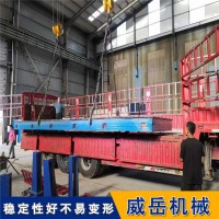 T型槽铸铁平台荷载40吨电机试验平台1级精度河北源头工厂
