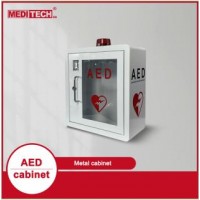 麦迪特壁挂式除颤器外箱/急救箱/警报柜