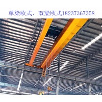 双梁欧式起重机与传统双梁起重机的成本对比