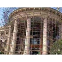 衡水架子管搭拆工程|启智建筑器材租赁短期出租架子管搭设