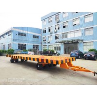 30吨重型无动力牵引平板拖车