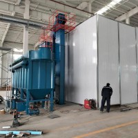 除尘净化设备全自动打砂房刮板回砂系统