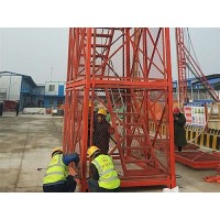 施工安全梯笼报价-「合新建材」爬梯/堆放架/加工棚价格@陕西西安