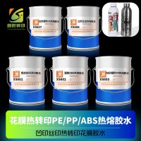 金属铝不锈钢滚烫花膜胶水 丝印凹印酒瓶玻璃热熔胶水 热转印花膜P热熔胶