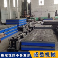 大型铸铁平台　测量划线刮研平板　定制铸铁钳工工作台