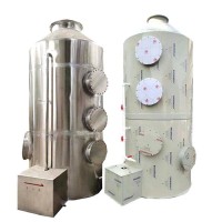 净化除尘除臭设备酸雾净化塔 工业有机废气处理喷淋塔PP喷淋塔