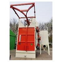 辽宁吊钩通过式抛丸机定做_泊头市兴泊铸造机械订做吊钩抛丸机