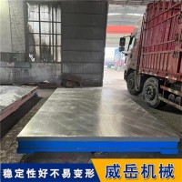 增售铸铁平板 内部筋板500x500网格间距