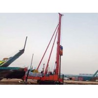 新疆长螺旋桩机|河北鼎峰工程机械订做12米长螺旋钻机