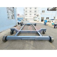 10吨分体式拖车底盘 全挂工具拖车