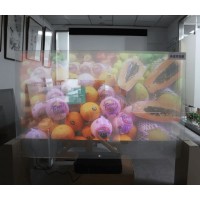 深圳全息投影设备 多媒体视听展览展台 橱窗玻璃广告展示投影膜
