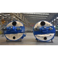 自流地平砂浆混合设备CH-CSZX-12000双螺旋锥形混合机