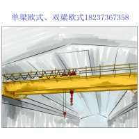 宁夏固原欧式起重机销售公司 新建厂房安装行车注意事项