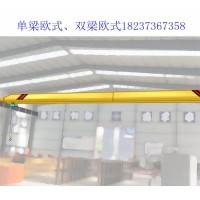 操作单梁欧式行车可能会遇到哪些风险