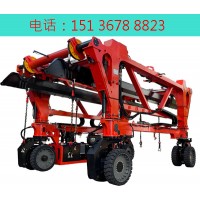 轮胎式集装箱跨运车如何实现灵活移动