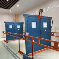 全自动控制矿用无压风门 手动智能闭锁型无压风门