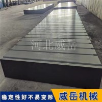 大型铸铁平台 6×4米定制｜加强筋密布设计 支持来图加工