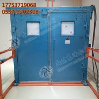 SWM系列无压风门 双向密封漏风量小 双扇钢制门框