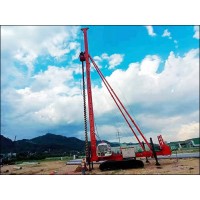黑龙江长螺旋桩机-河北鼎峰工程机械供应履带钻机