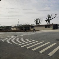 太仓人行道划线尺寸、苏州工厂车间地面通道画线、吴江厂区划线