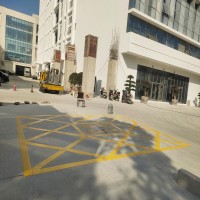 张家港乐余镇小区消防划线尺寸、工厂消防登高面操作场地画线标准