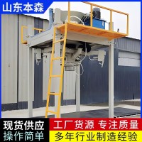 工业级吨包自动取袋套袋封口包装机全流程生产线