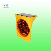 衡阳同步太阳能小黄闪灯同步led警示灯厂家直供