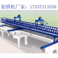 广东湛江自平衡架桥机改造后的检测阶段