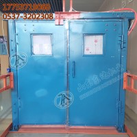 QWM全气控无压风门 双向隔风气动闭锁