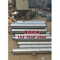 320*900给煤机用金属滚筒 包胶防打滑滚筒总成