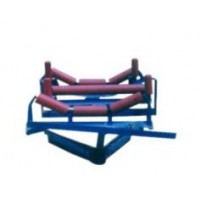 重庆胶带输送机配件-托辊生产公司-跃兴输送厂价销售胶带输送机配件-托辊