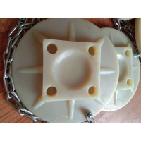 XFD300矿用尼龙柱鞋承托重压保护底板 放平加压固定