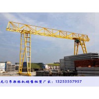 25吨单梁双梁龙门吊选型要点与应用场景